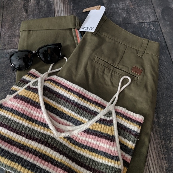 NWT Roxy Poetry Side Stripe Pants - Picture 5 of 5